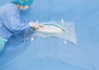 Jednorazowy zestaw do laparoskopii chirurgicznej Zestaw sterylizowanych serwetek SMS Zestaw odporny na olej