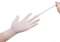 sterylne rękawiczki jednorazowe materiał lateksowe nitrylowe bezpudrowe rękawice ochronne kolor niebieski biały niestandardowy rozmiar standardowy SML