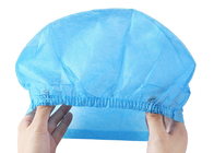 Jednorazowa chirurgiczna czapka pielęgniarska Medyczna elastyczna włóknina kopułkowa osłona głowy