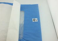 Jednorazowa chirurgiczna kraniotomia Drape Kolor Niebieski Rozmiar 230 * 330 cm lub dostosowanie