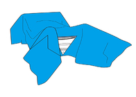 Jednorazowa chirurgiczna serweta ginekologiczna Kolor niebieski Rozmiar 230 * 330 cm lub dostosowanie