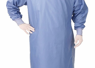 Jednorazowa wzmocniona suknia chirurgiczna kolor Niebieski materiał Włóknina Dostosowanie rozmiaru