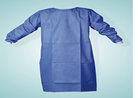 Jednorazowa wzmocniona suknia chirurgiczna kolor Niebieski materiał Włóknina Dostosowanie rozmiaru