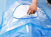 Sterylne zasłony chirurgiczne z włókniny 20 x 20 cali w kolorze niebieskim do użytku szpitalnego