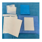 Indywidualne opakowanie kartonowe Jednorazowe opakowania chirurgiczne z włókniny w kolorze niebieskim / zielonym / białym