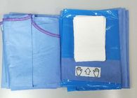 Pionowe niestandardowe pakiety chirurgiczne z uchwytem na tubę Ręczniki do rąk Jednorazowa izolacja