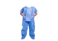 SMS Medical Scrub Suits, jasnozielone różowe peelingi mundury medyczne z krótkim mankietem