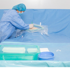 Niebieski jednorazowy chirurgiczny chusta do sekcji C SMMS Sterylny gaz EO