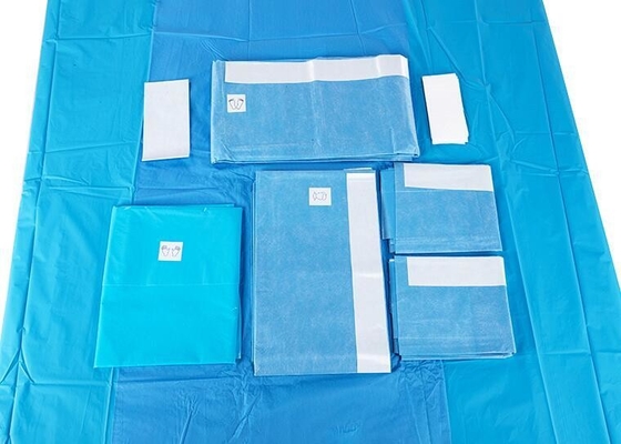 Zestaw jednorazowych sterylnych zestawów chirurgicznych CE ISO13485 Uniwersalny 150 * 240 cm