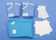 Pakiet zabiegowy TUR Tkanina SMS Sterylny zielony pakiet chirurgiczny Niezbędna laminacja Jednorazowy pakiet chirurgiczny urologii dla pacjenta
