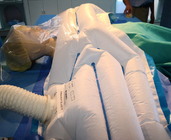 Koc ocieplający górną część ciała OIOM System kontroli ocieplenia Chirurgiczna tkanina SMS Bez powietrza Jednostka kolor biały rozmiar pół ciała