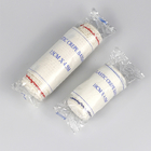 Medyczny bandaż elastyczny z krepy w rolce Niesterylny 80% bawełny Niebiesko-czerwona nić