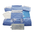 Indywidualny pakiet Styl jednorazowe zasłony chirurgiczne Oddychające Błękitny pakiet