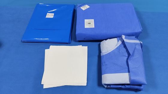 Standard Size Disposable Surgical Packs Sterilized By Ethylene Oxide for Hospital/Clinic with MOQ 1000 Pieces