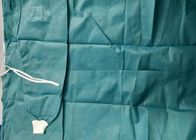 Green Patient Medical Scrub Suits Jednorazowe fartuchy izolacyjne CE / ISO13485