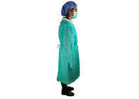 Zielona jednorazowa suknia chirurgiczna 16g 25g z włókniny izolacyjnej