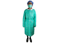 Zielona jednorazowa suknia chirurgiczna 16g 25g z włókniny izolacyjnej